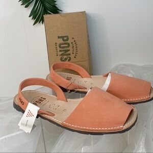 Pons Avarcas CLASSIC STYLE WOMEN CORAL Size 11